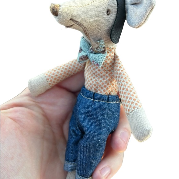 Maileg Mouse Racer Dad 2017 Retired - Picture 3 of 3